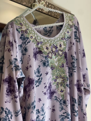 مخور حرير بنفسجي