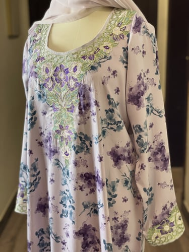 مخور حرير بنفسجي