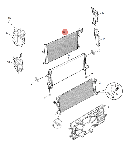 لديتر ماء MG RX8