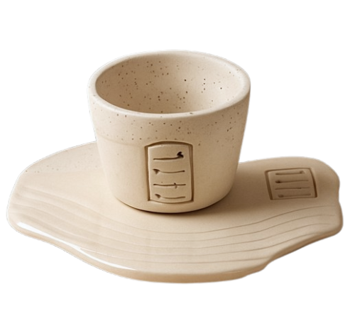 طقم اسبريسو مموج