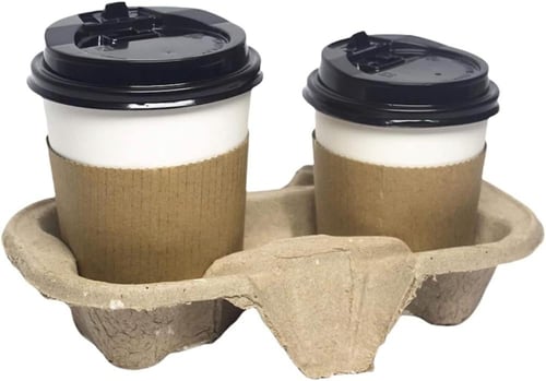 حامل اكواب ثنائي (250 حبة)