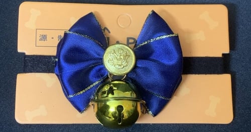 ربطة عنق فيونكة مع جرس