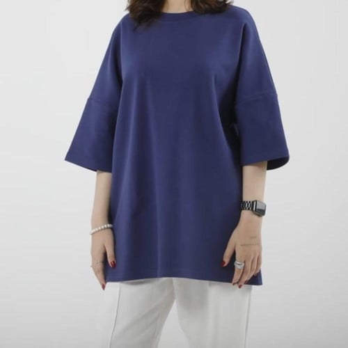 تيشيرت آوفرسايز - اجمع اللحظات لا الأشياء -