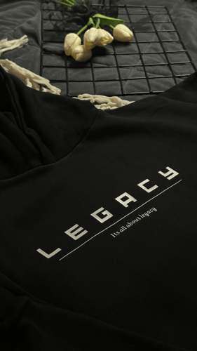 هودي آوفرسايز طباعة حرارية - إرث | LEGACY -