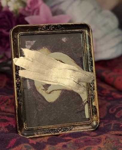 لوحة مكتب بتطريز صورة شخصية - حسب الطلب -