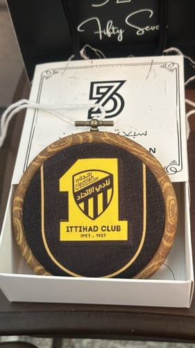 تعليقة سيارة طباعة خشب - أندية حسب الطلب -