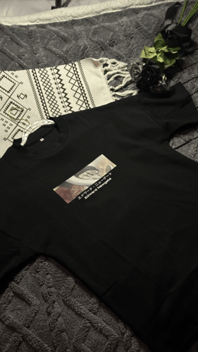 تيشيرت آوفرسايز - اللحية البيضاء -