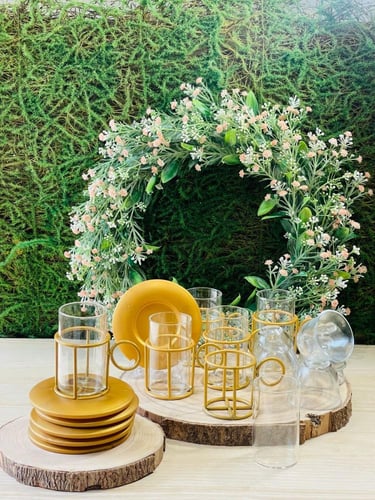 طقم قهوة وشاي