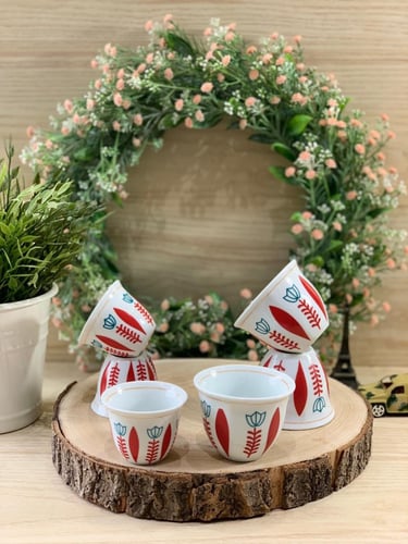 طقم فناجيل قهوة كبيرة