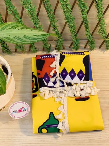 مفرش طاولة قماش