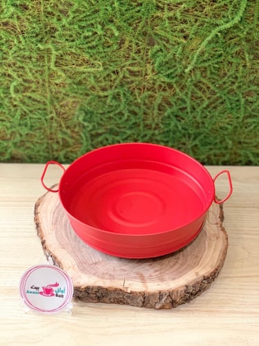 صحن تقديم معدني