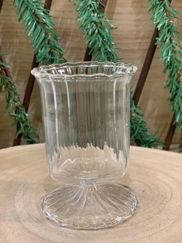 شمعدان زجاج