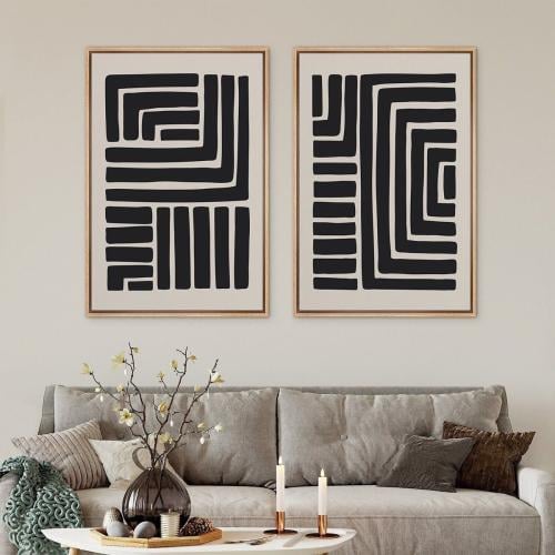 Dual panel