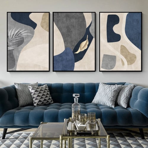 لوحة ثلاثية ببراوز