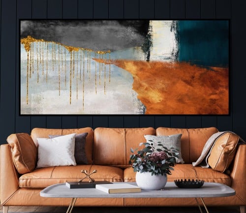 لوحة للفن التجريدي