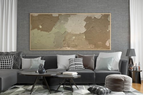 لوحة الأرض مرسومه يدوياً