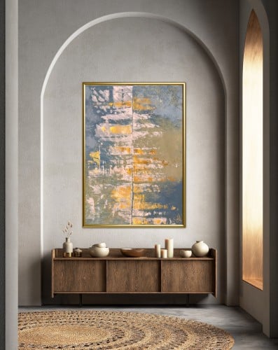 لوحة رسم الفن التجريدي