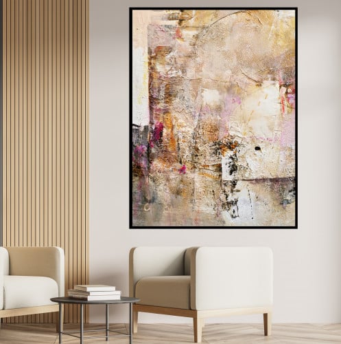 لوحة تجريدي طوليه