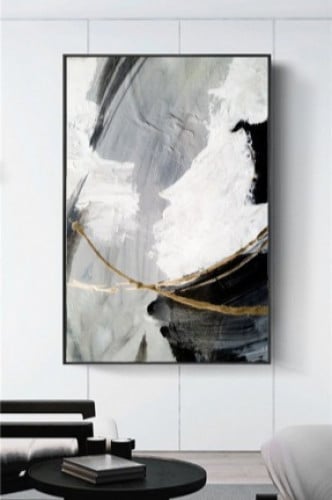 لوحة للفن التجريدي