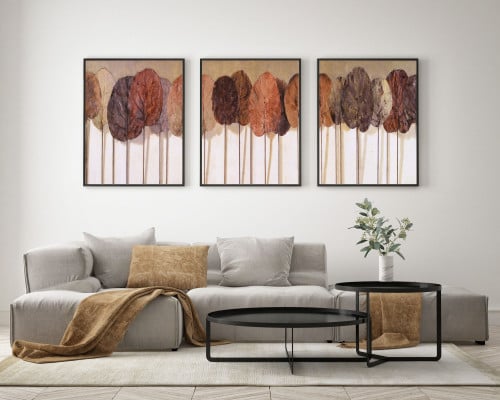 لوحة ثلاثية بمقاسات متعدده