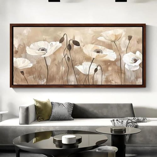 لوحة كنفاس ورد