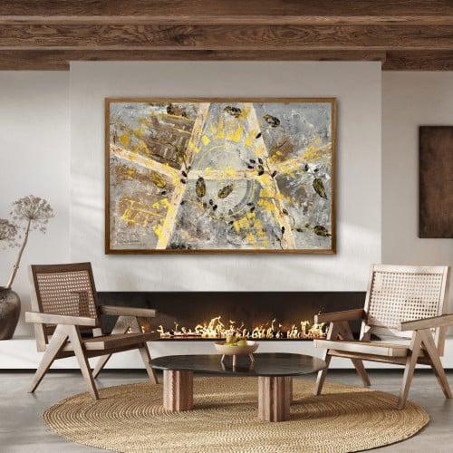 لوحة الطبيعة مرسومه يدوياً