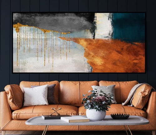 لوحة تجريدي عرضية