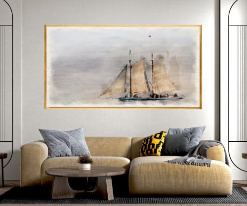 لوحة للفن التجريدي