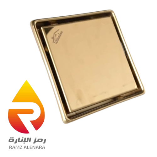 صفاية سراميك ذهبي 15*15 مع الرداد