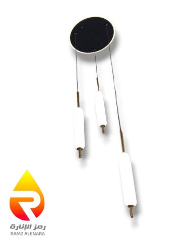 ثريا ليد مفرد لون ذهبى موديل 727/3