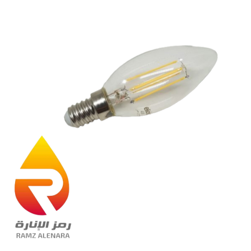 لمبة بلح 3.8 واط إنارة 2700 كلفن 470 لومين
