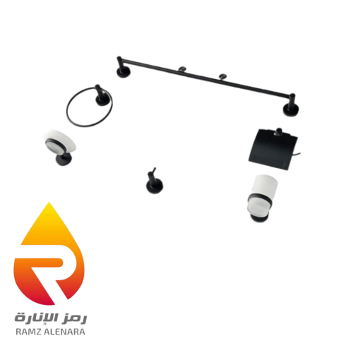 اكسسوار حمام اسود