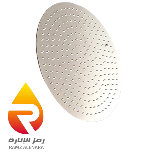 طاسة دش كروم دائري 40 *40 سم