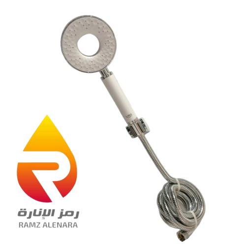 سماعة دش ابيض