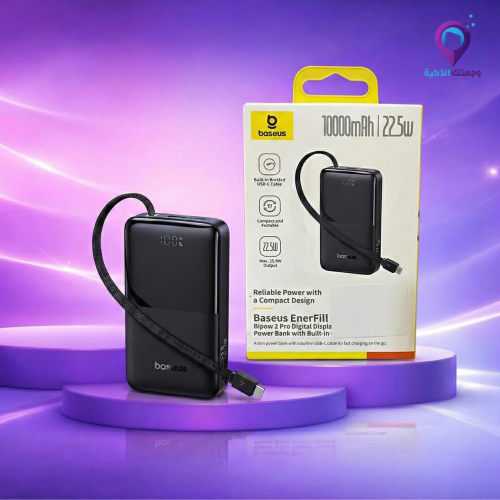 باور بانك بيسوس EnerFill Bipow 2 Pro – سعة 10000mA...