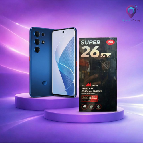 هاتف إيتل سوبر 26 ألترا – شاشة AMOLED منحنية 144Hz...