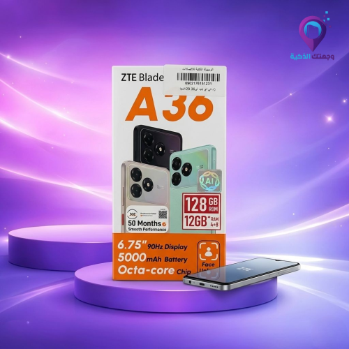 ZTE Blade A36 128GB RAM 12GB – شاشة 6.75 بوصة بطار...