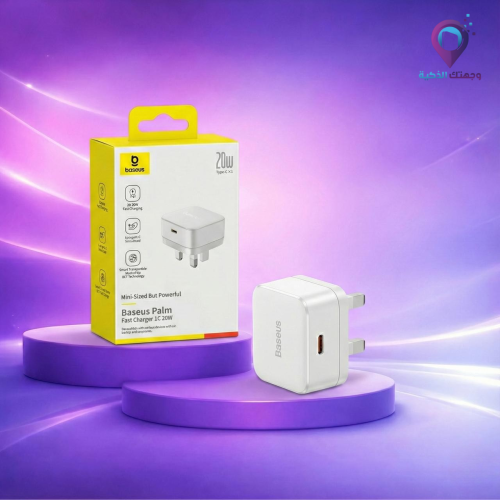 شاحن Baseus Palm الأصلي 20 واط PD بمنفذ Type-C – ش...