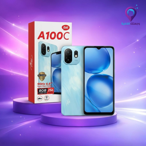 جوال itel A100C ذاكرة 256GB ورام 8GB شاشة 90Hz بحج...