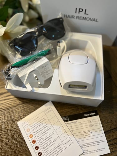 بكج ليزر إزاله الشعرIpL نص مليون ومض+ هديه جهاز تي...