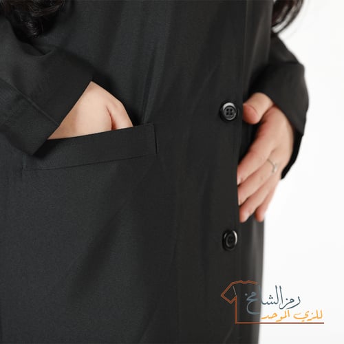 لابكوت طويل اسود