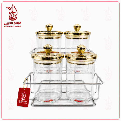 منظم بهارات أو سكرية بتصميم عصري وأنيق، يضيف لمسة...