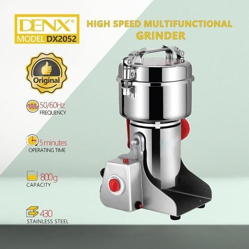 مطحنة قهوة 800جرام كهربائي 3000واط من دينكس DX2052