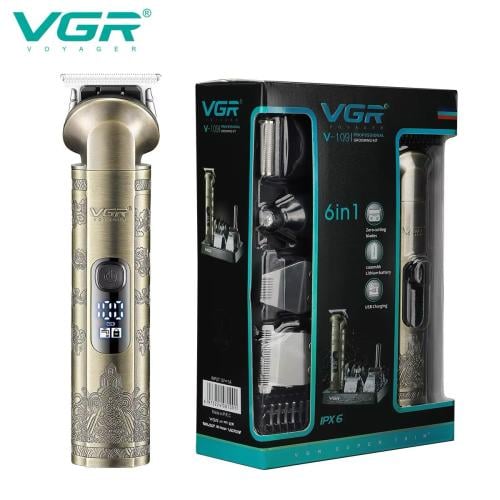 مكينة حلاقة كاملة مع مجموعة عناية شخصية من VGR V-1...