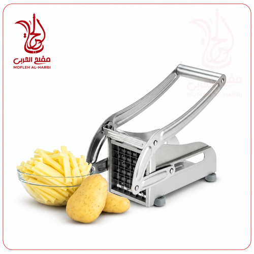 قطاعة بطاطس يدوي استل استيل من POTATO-CHIPPER