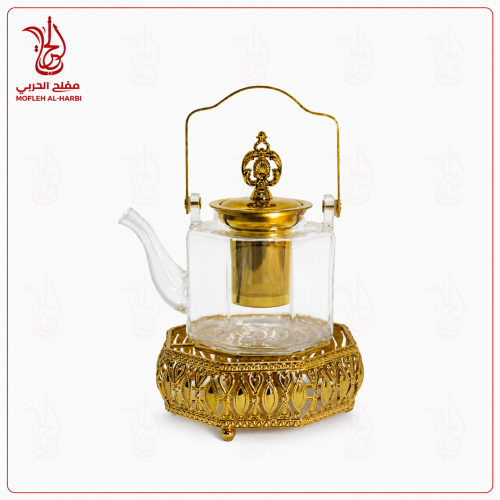 ابريق قزاز مع قاعدة ذهبى