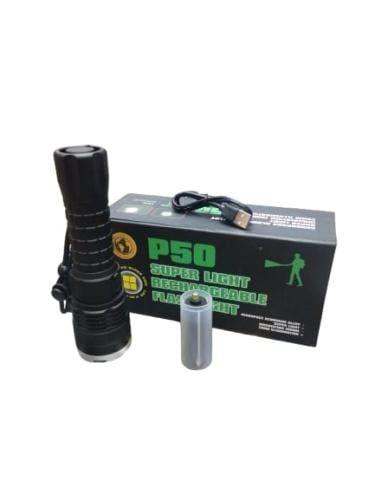 كشاف يدوي قابل للشحن P50LED
