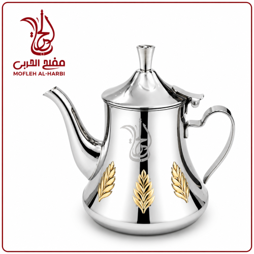 إبريق شاي بالحبة استيل من الفولاذ المقاوم للصدأ مق...