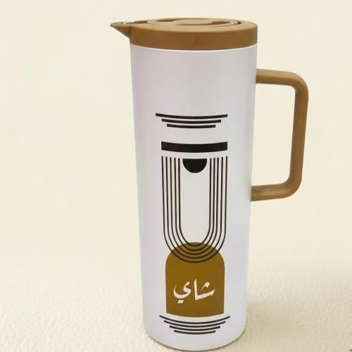 ترامس شاي استيل من الداخل زجاج باشكال مختلفة