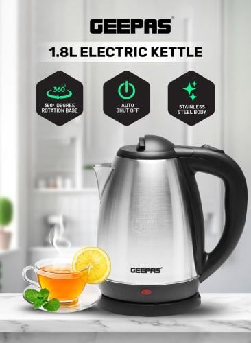 غلاية كهربائي استانلس استيل جيباس الكهربائية GK545...